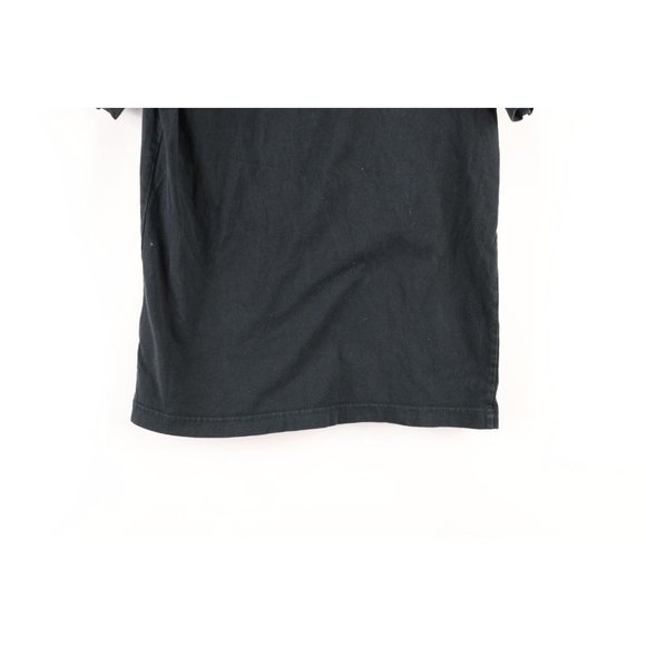 Nike Air Jordan Boys Large Faded Big Jumpman Logo Short Sleeve T-Shirt Black - Picture 8 of 8